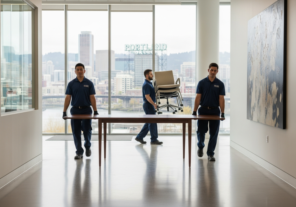 Portland Commercial Movers — Service 1