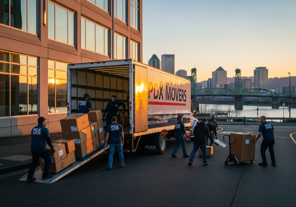 Portland Commercial Movers — Work 2